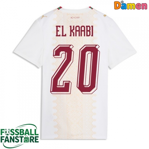 Marokko Ayoub El Kaabi #20 Replik Auswärtstrikot Damen WM 2026 Kurzarm